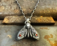 Death’s Head Moth Necklace