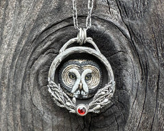 Great Grey Owl Necklace