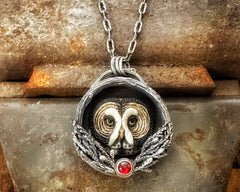 Great Grey Owl Necklace