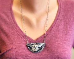 Porcelain Fennec Fox Necklace