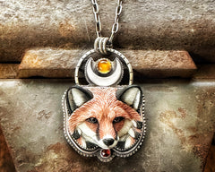 Red Fox Necklace