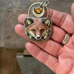 Red Fox Necklace