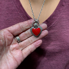 Sacred Heart with Rosarita Heart #4