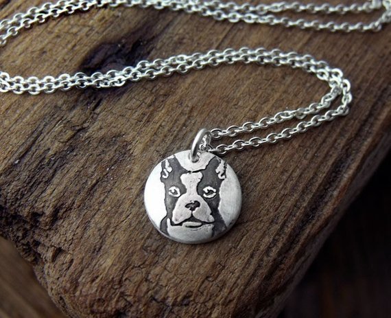 Bull on sale terrier necklace